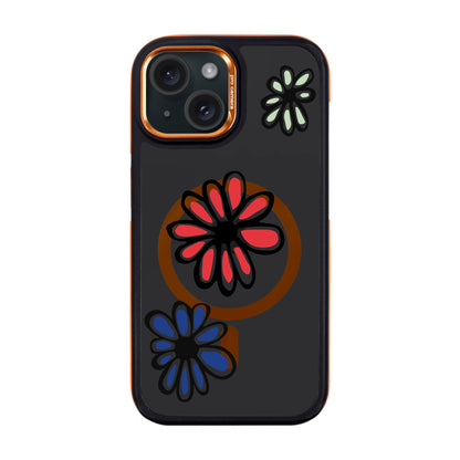FLORIST-Dark Kılıf MagSafe Özellikli - iPhone 15