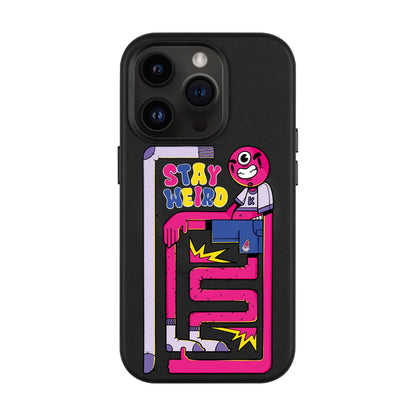 OG TOOTHY-Leather Kılıf MagSafe Özellikli - iPhone 14 Pro