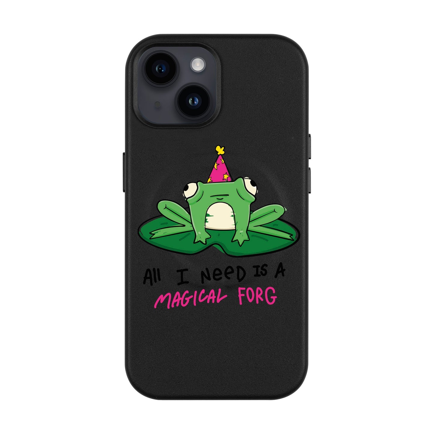 FORG-Leather Kılıf MagSafe Özellikli - iPhone 13