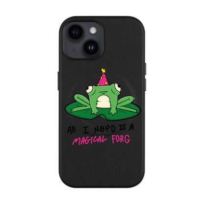 FORG-Leather Kılıf MagSafe Özellikli - iPhone 13