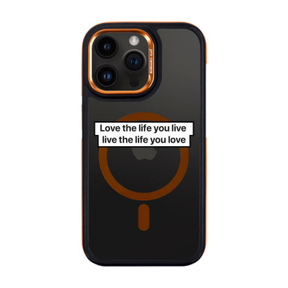 LOVE THE LIFE-iPhone 14 Pro Max Dark Kılıf MagSafe Özellikli