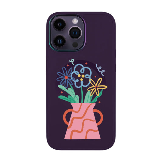PINK VASE-iPhone 14 Pro Max Vigor Kılıf MagSafe Özellikli