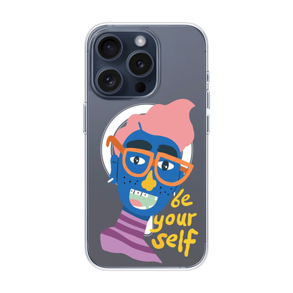 BE YOUR SELF-Solid Kılıf MagSafe Özellikli - iPhone 15 Pro