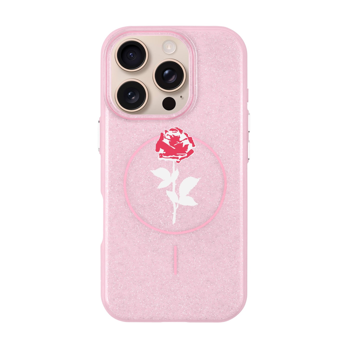 NATUREL ROSE-iPhone 16 Pro Radiant Kılıf MagSafe Özellikli
