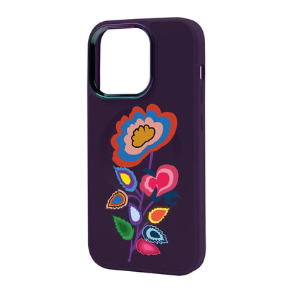 KNITTED FLOWER-iPhone 14 Pro Max Vigor Kılıf MagSafe Özellikli