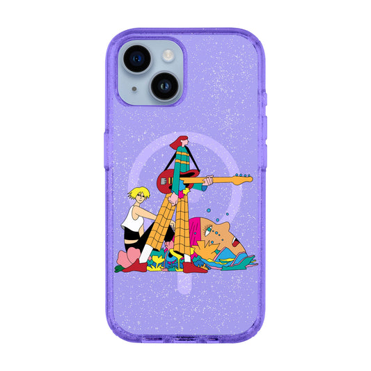 HER BAND-iPhone 14 Plus Shiny Kılıf MagSafe Özellikli