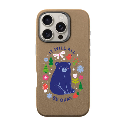 BE OKAY-iPhone 16 Pro Leather Premium Kılıf MagSafe Özellikli