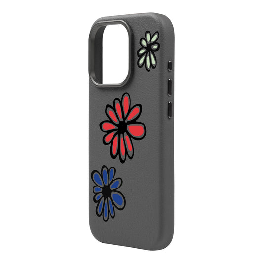 FLORIST-iPhone 15 Pro Max Leather Premium Kılıf MagSafe Özellikli