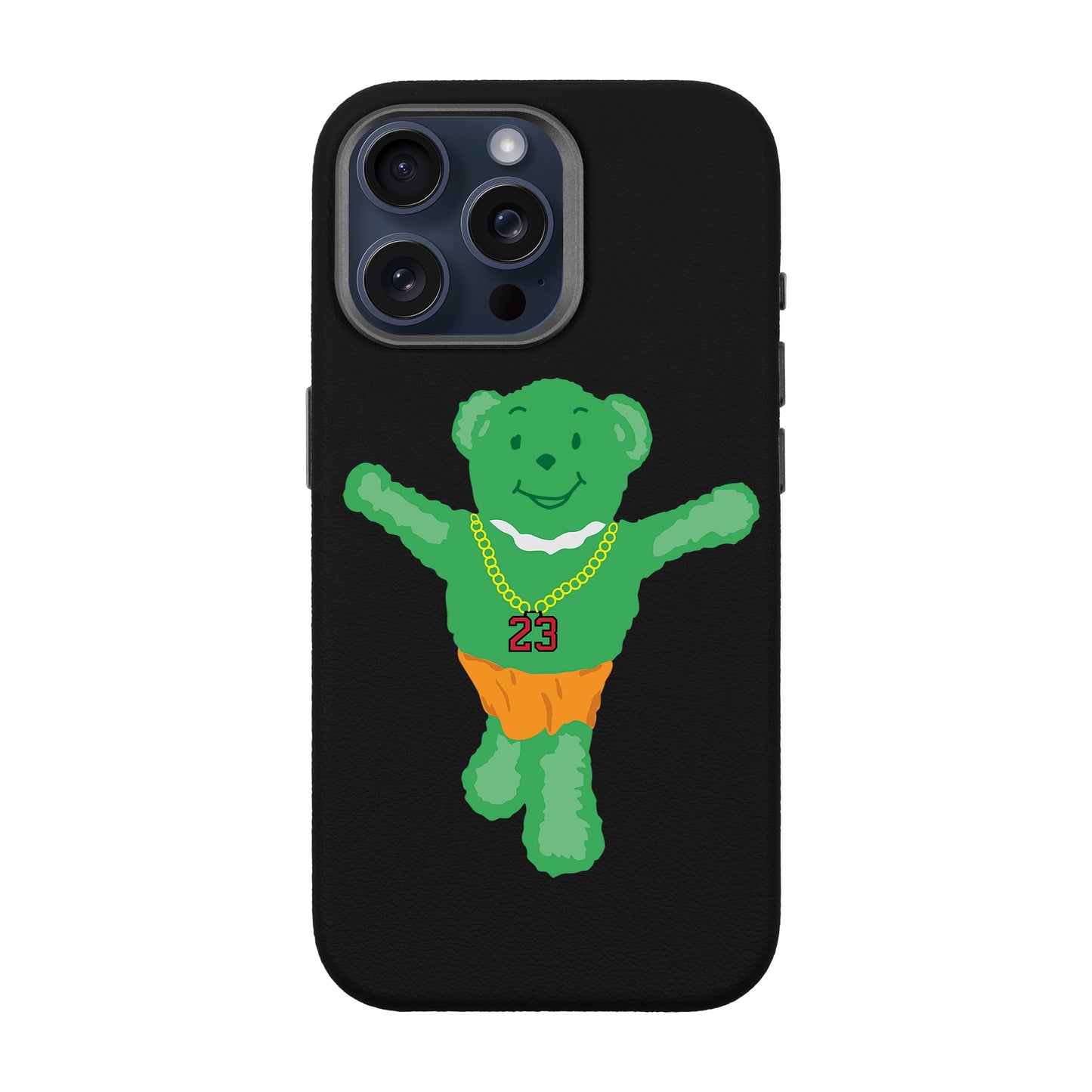 GREEN BEAR-iPhone 15 Pro Max Leather Premium Kılıf MagSafe Özellikli