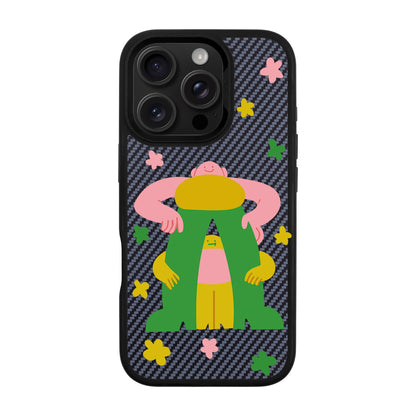 PARENT-iPhone 16 Pro Plaid Kılıf MagSafe Özellikli