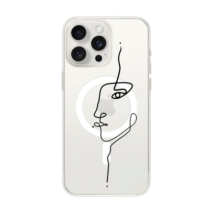 FACE-iPhone 15 Pro Max Solid Kılıf MagSafe Özellikli