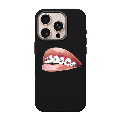 ORTHODONTIST-iPhone 16 Pro Leather Premium Kılıf MagSafe Özellikli