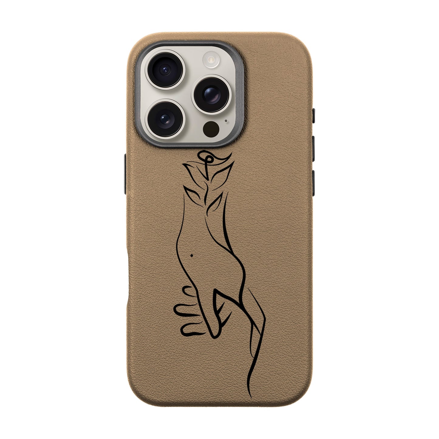 TOUCH-iPhone 16 Pro Leather Premium Kılıf MagSafe Özellikli