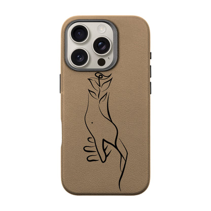 TOUCH-iPhone 16 Pro Leather Premium Kılıf MagSafe Özellikli