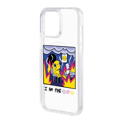 I AM FINE-iPhone 7 / 8 / SE Solid Kılıf MagSafe Özellikli