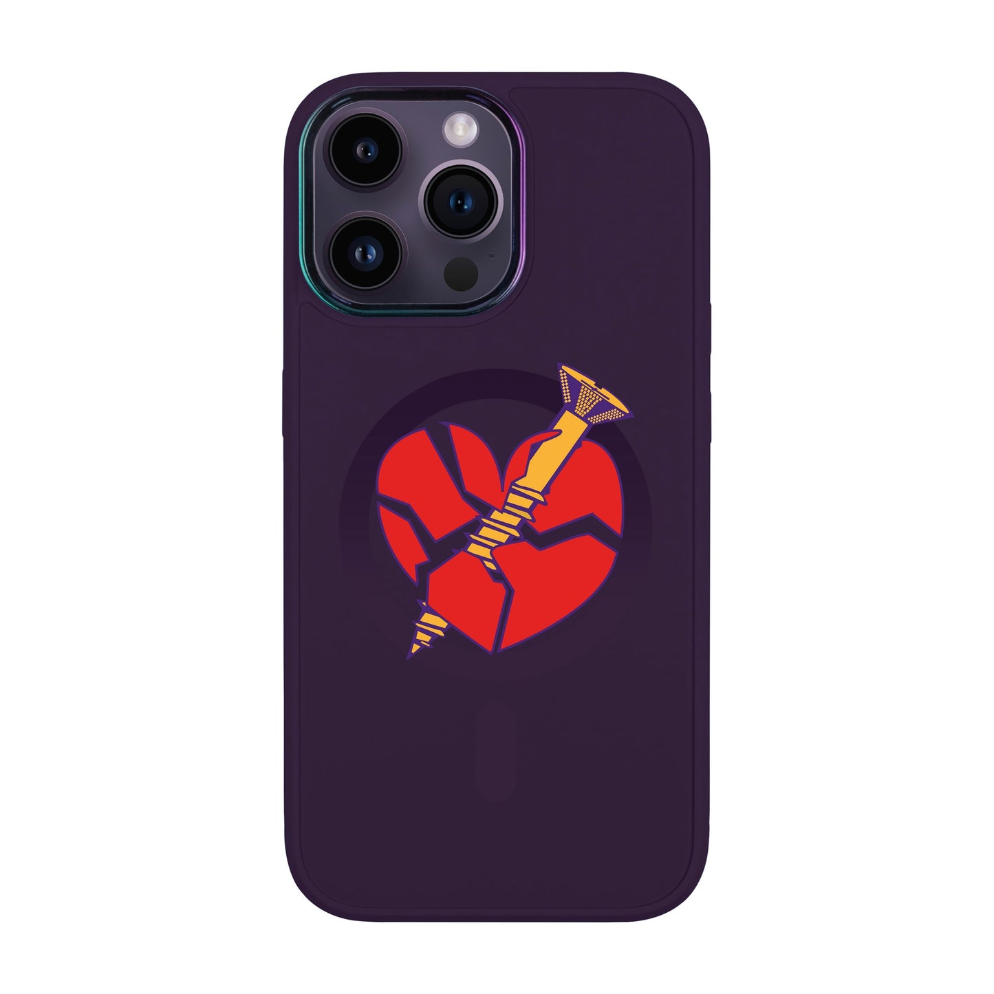 BROKEN HEART-Vigor Kılıf MagSafe Özellikli - iPhone 14 Pro Max