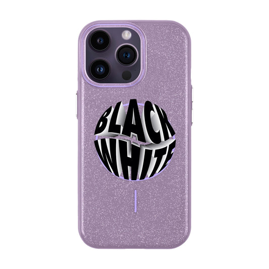 BLACK WHITE-iPhone 14 Pro Max Radiant Kılıf MagSafe Özellikli