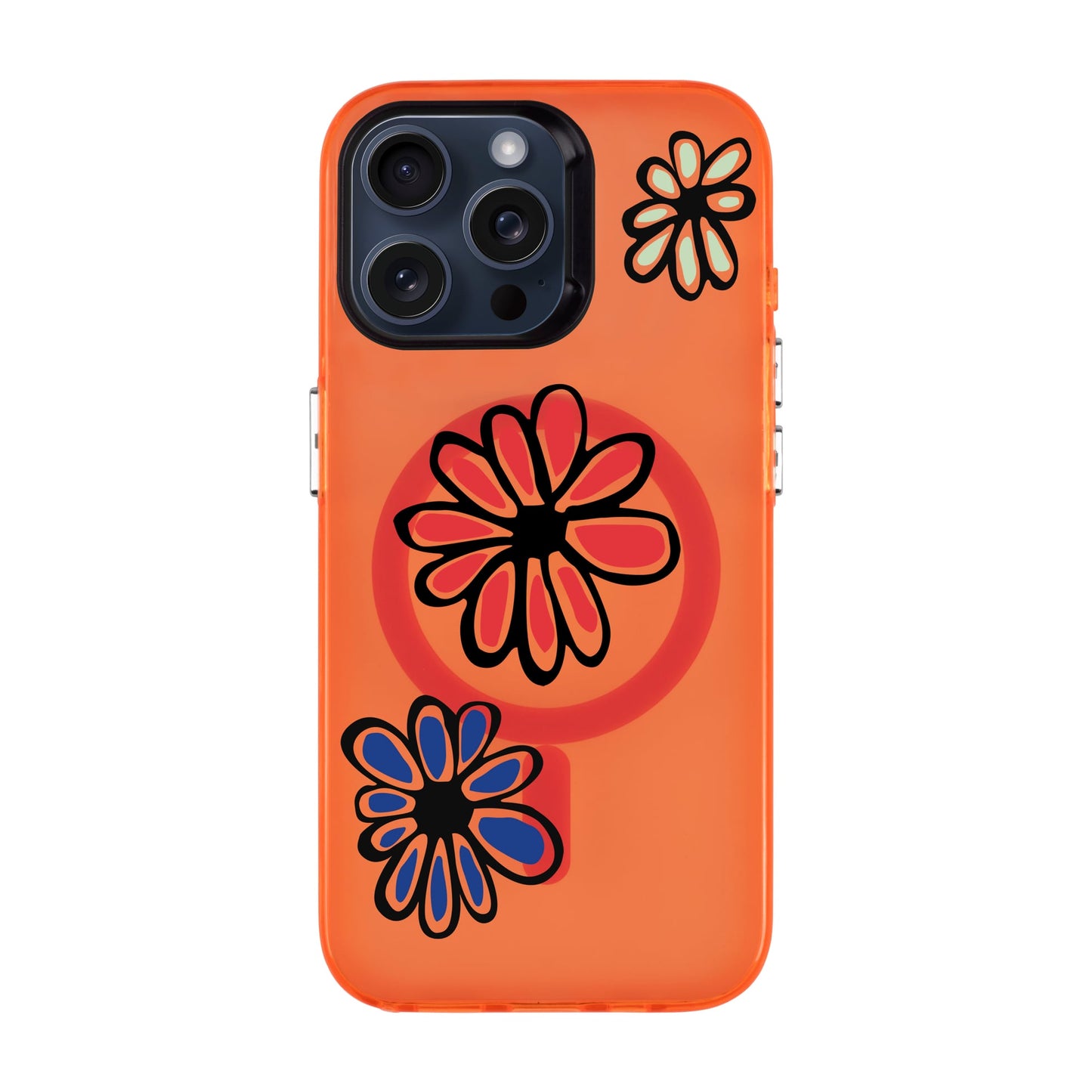 FLORIST-iPhone 15 Pro Max Hold Kılıf MagSafe Özellikli