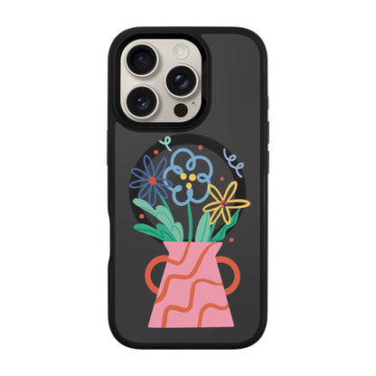 PINK VASE-iPhone 16 Pro Rise Kılıf MagSafe Özellikli