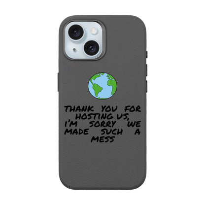 MESS-iPhone 15 Leather Premium Kılıf MagSafe Özellikli