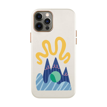MOUNTAIN-iPhone 11 Pro Max Leather Kılıf