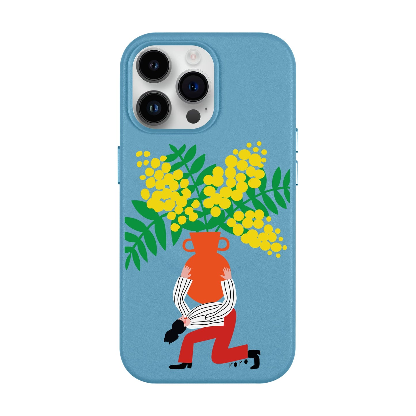 VASE-iPhone 14 Pro Max Leather Kılıf MagSafe Özellikli