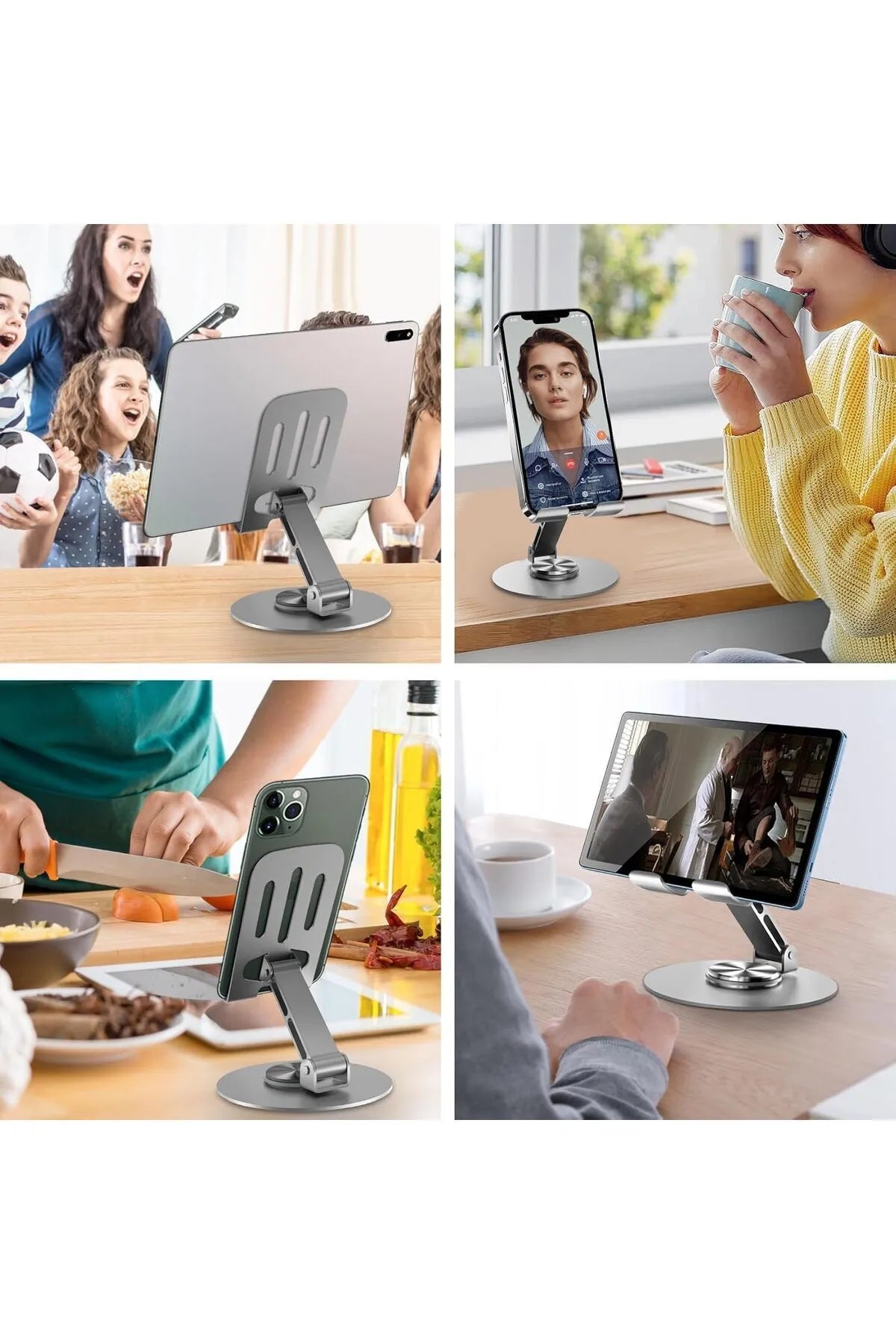 NEW-Steely Tablet Telefon Standı