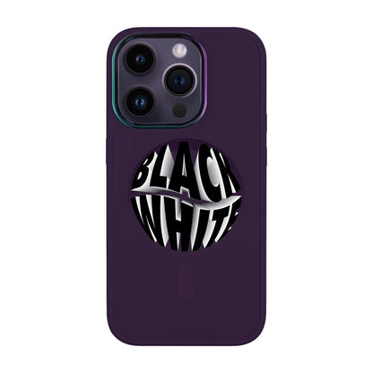 BLACK WHITE-iPhone 13 Pro Vigor Kılıf MagSafe Özellikli