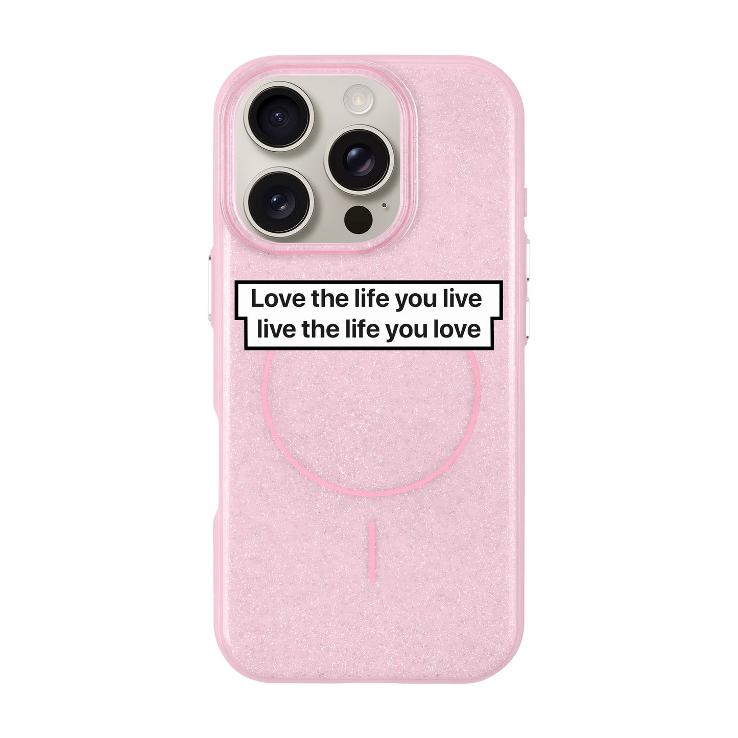LOVE THE LIFE-iPhone 16 Pro Radiant Kılıf MagSafe Özellikli