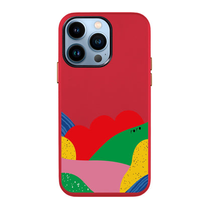 FLAG-iPhone 13 Pro Max Leather Kılıf