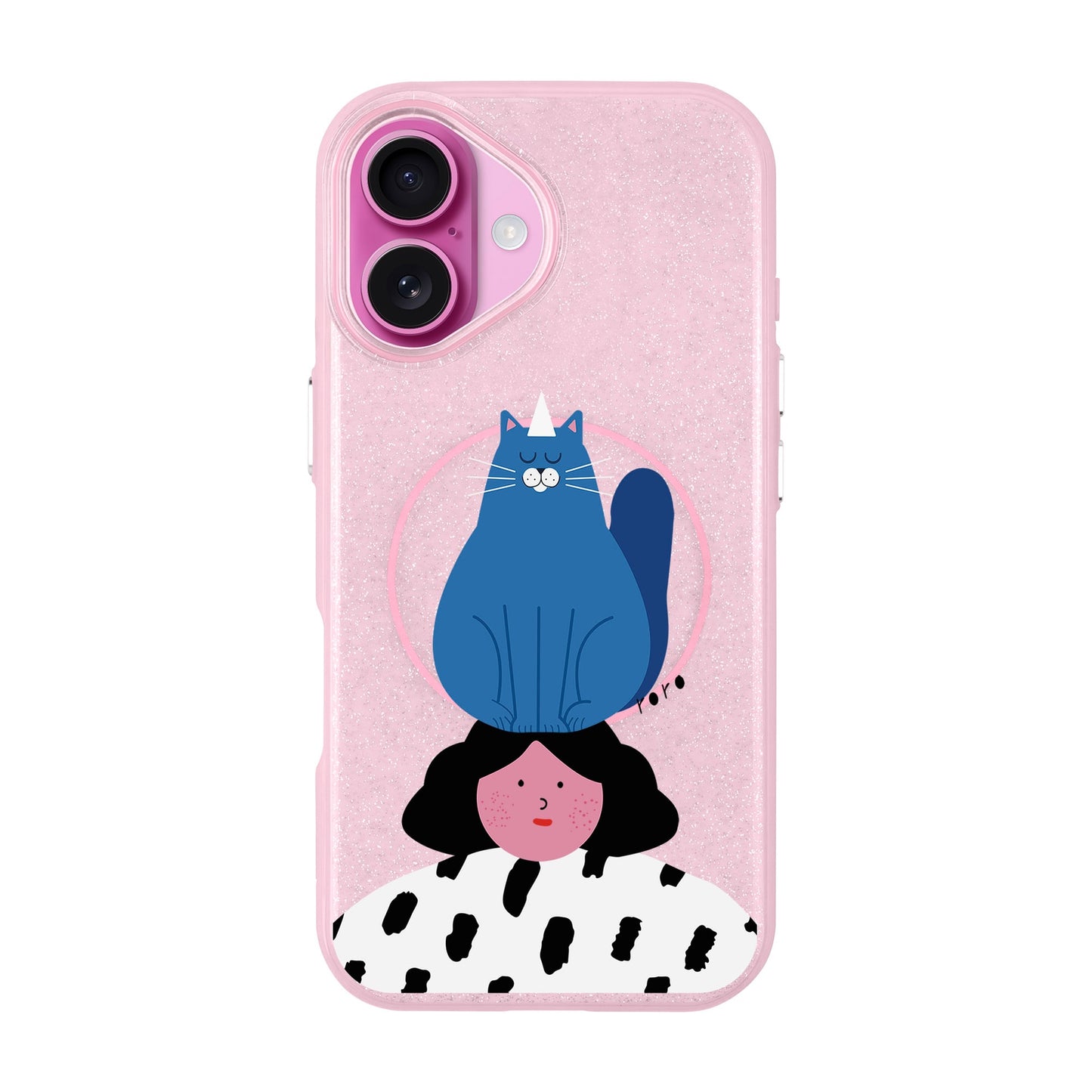 NAUGHTY CAT-iPhone 16 Plus Radiant Kılıf MagSafe Özellikli