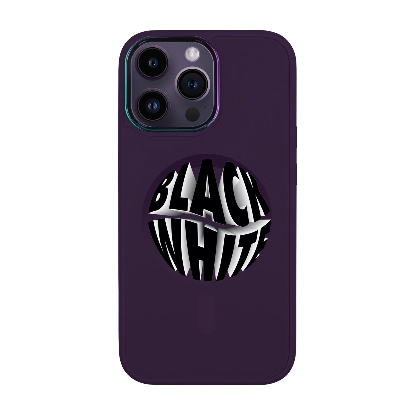 BLACK WHITE-iPhone 14 Pro Max Vigor Kılıf MagSafe Özellikli