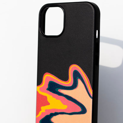 US IN ESSENCE-iPhone 14 Leather Kılıf