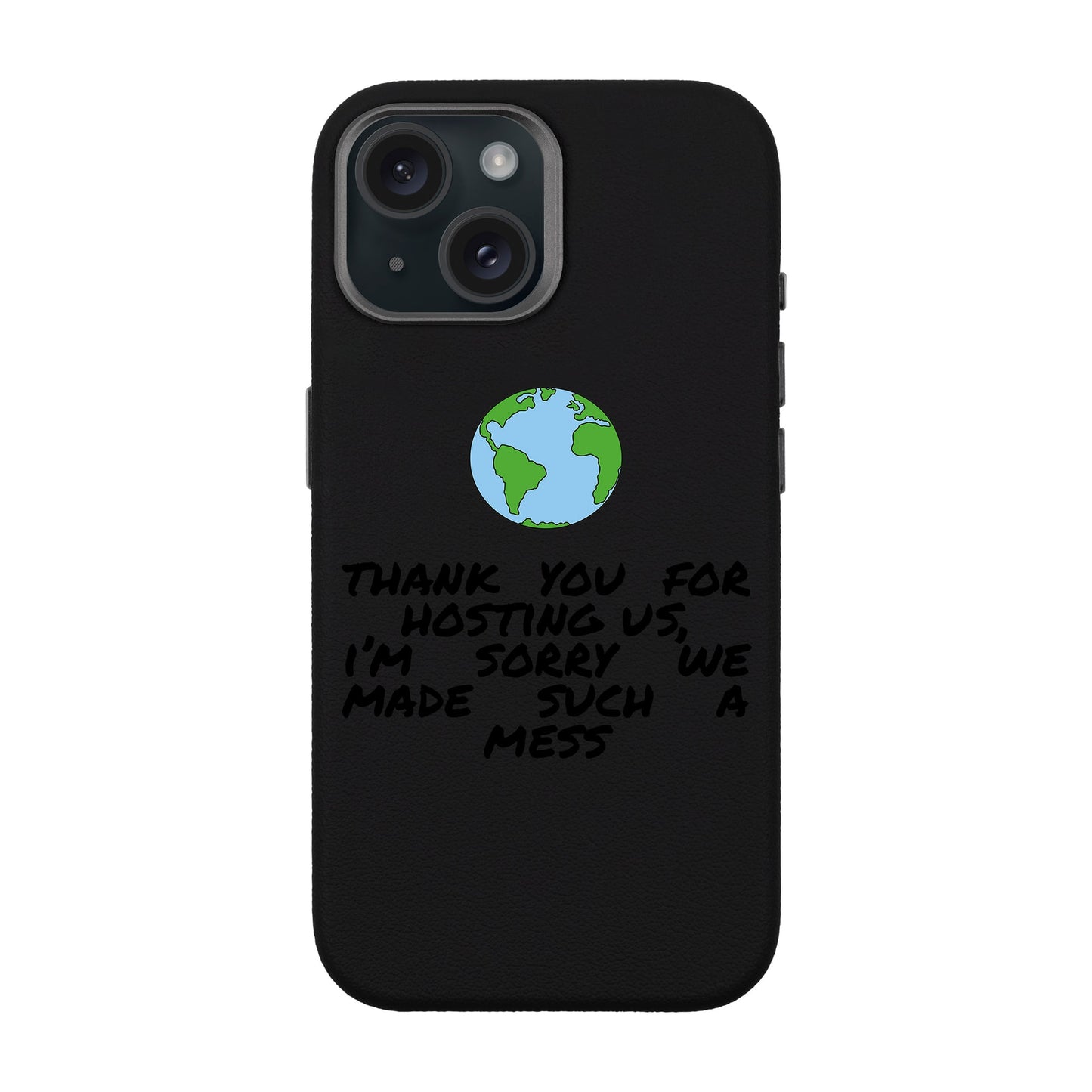 MESS-iPhone 15 Leather Premium Kılıf MagSafe Özellikli