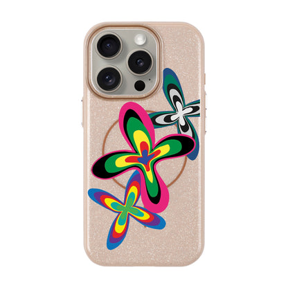 COLOR FLOWER-Radiant Kılıf MagSafe Özellikli - iPhone 15 Pro