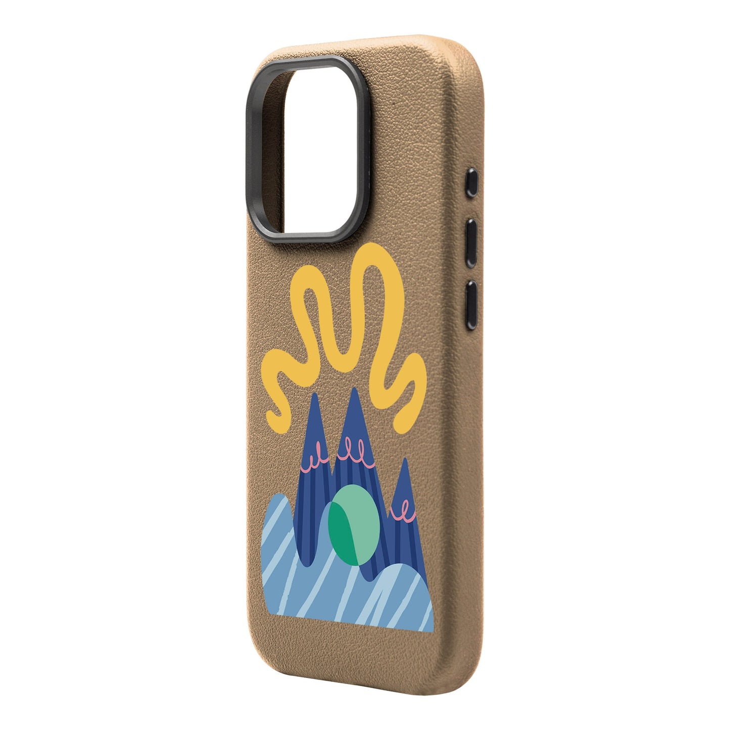 MOUNTAIN-iPhone 16 Pro Max Leather Premium Kılıf MagSafe Özellikli