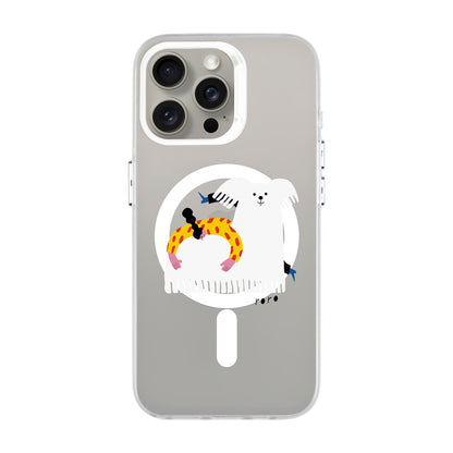 FANCY DOG-iPhone 15 Pro Max Hold Kılıf MagSafe Özellikli