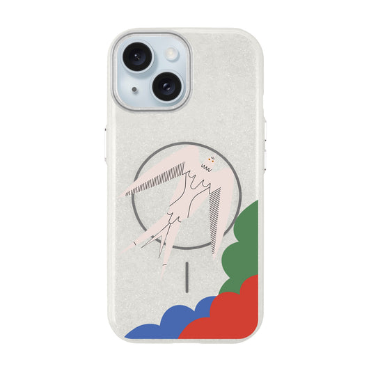 L’OISEAU LIBRE-iPhone 15 Plus Radiant Kılıf MagSafe Özellikli
