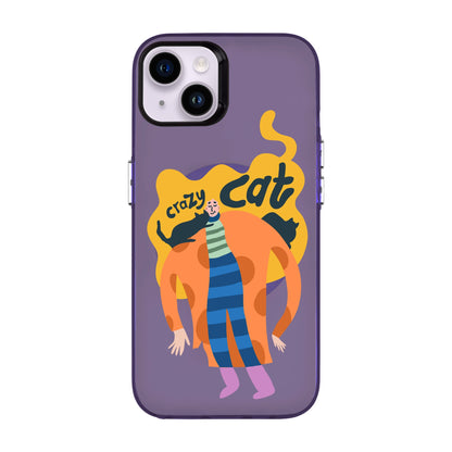 CRAZY CAT-iPhone 14 Plus Hold Kılıf MagSafe Özellikli