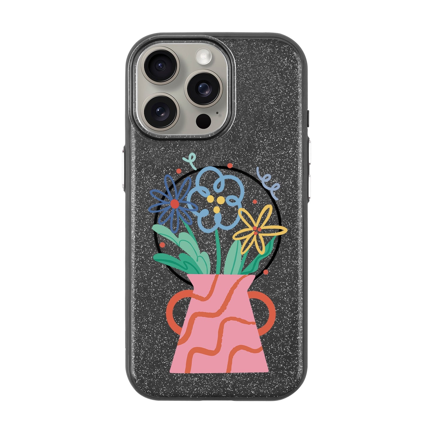 PINK VASE-iPhone 15 Pro Max Radiant Kılıf MagSafe Özellikli