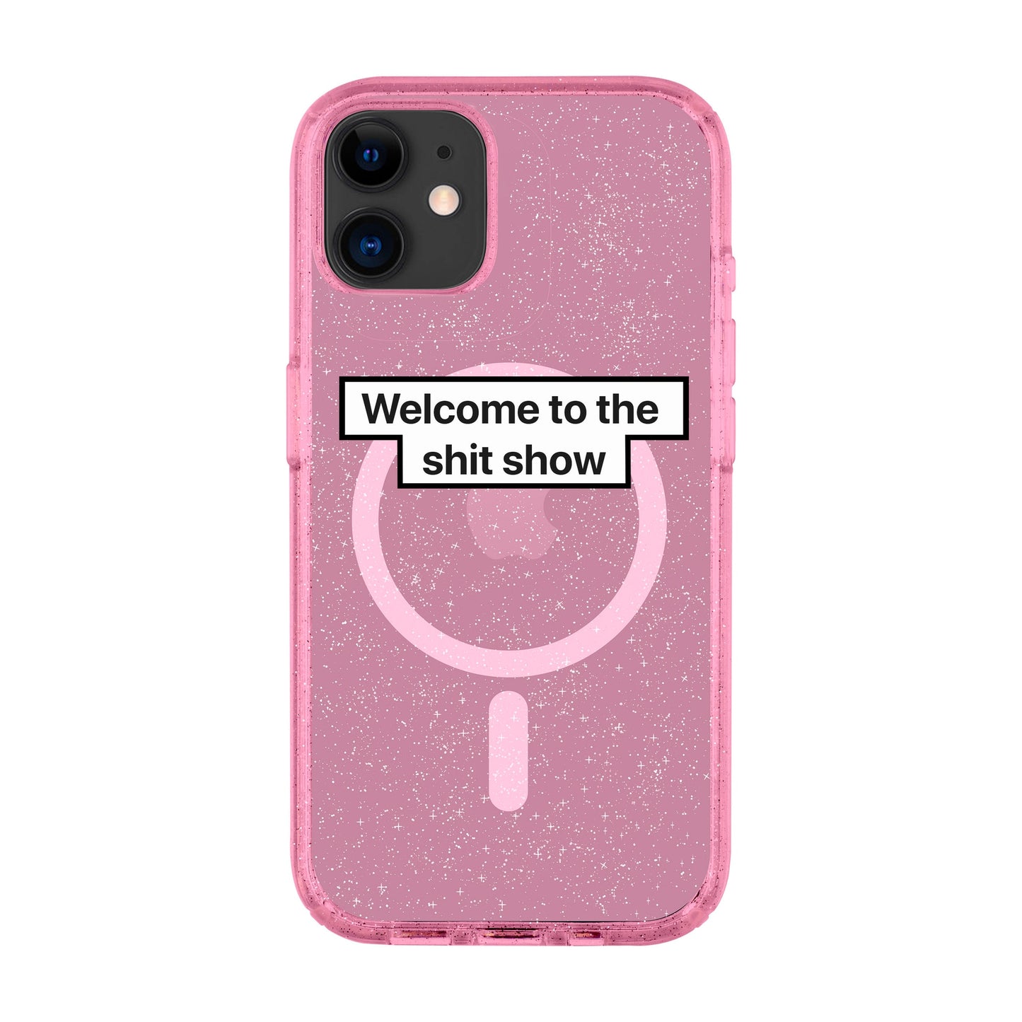 WELCOME-iPhone 11 Shiny Kılıf MagSafe Özellikli