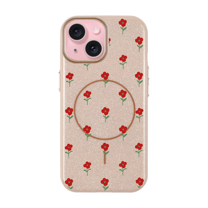 FLOWER POWER-iPhone 14 Plus Radiant Kılıf MagSafe Özellikli