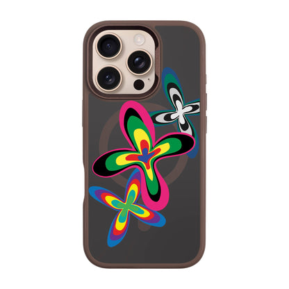 COLOR FLOWER-iPhone 16 Pro Rise Kılıf MagSafe Özellikli