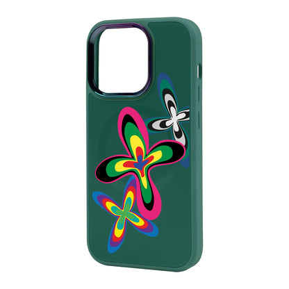 COLOR FLOWER-iPhone 12 Vigor Kılıf MagSafe Özellikli
