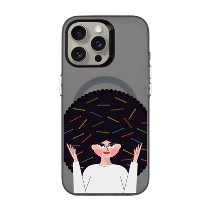 TANGLES OF HAPPINESS-Hold Kılıf MagSafe Özellikli - iPhone 15 Pro Max