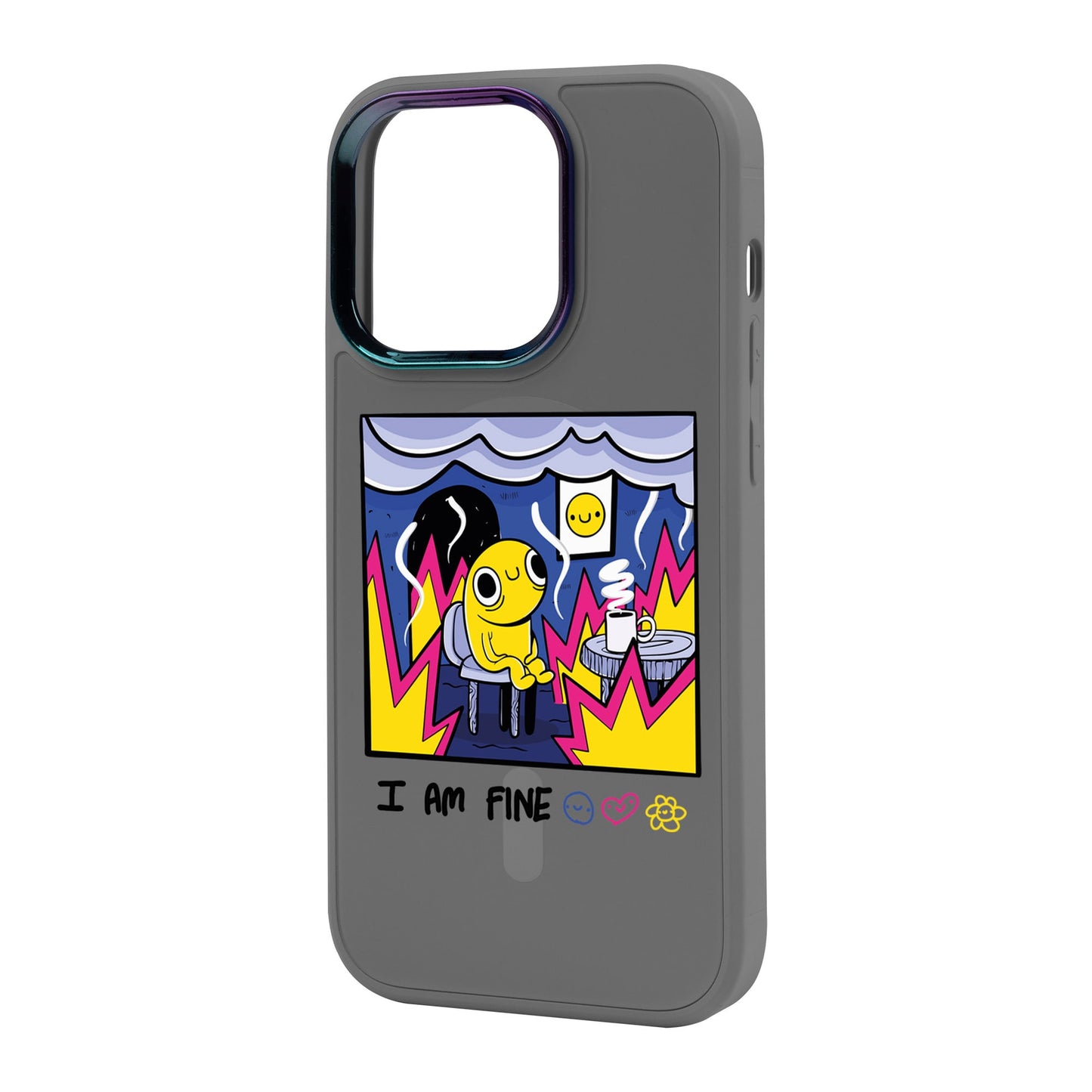 I AM FINE-iPhone 14 Pro Max Vigor Kılıf MagSafe Özellikli