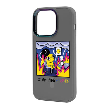 I AM FINE-iPhone 14 Pro Max Vigor Kılıf MagSafe Özellikli