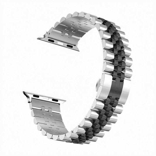 Apple Watch Private Kordon-Gümüş Siyah