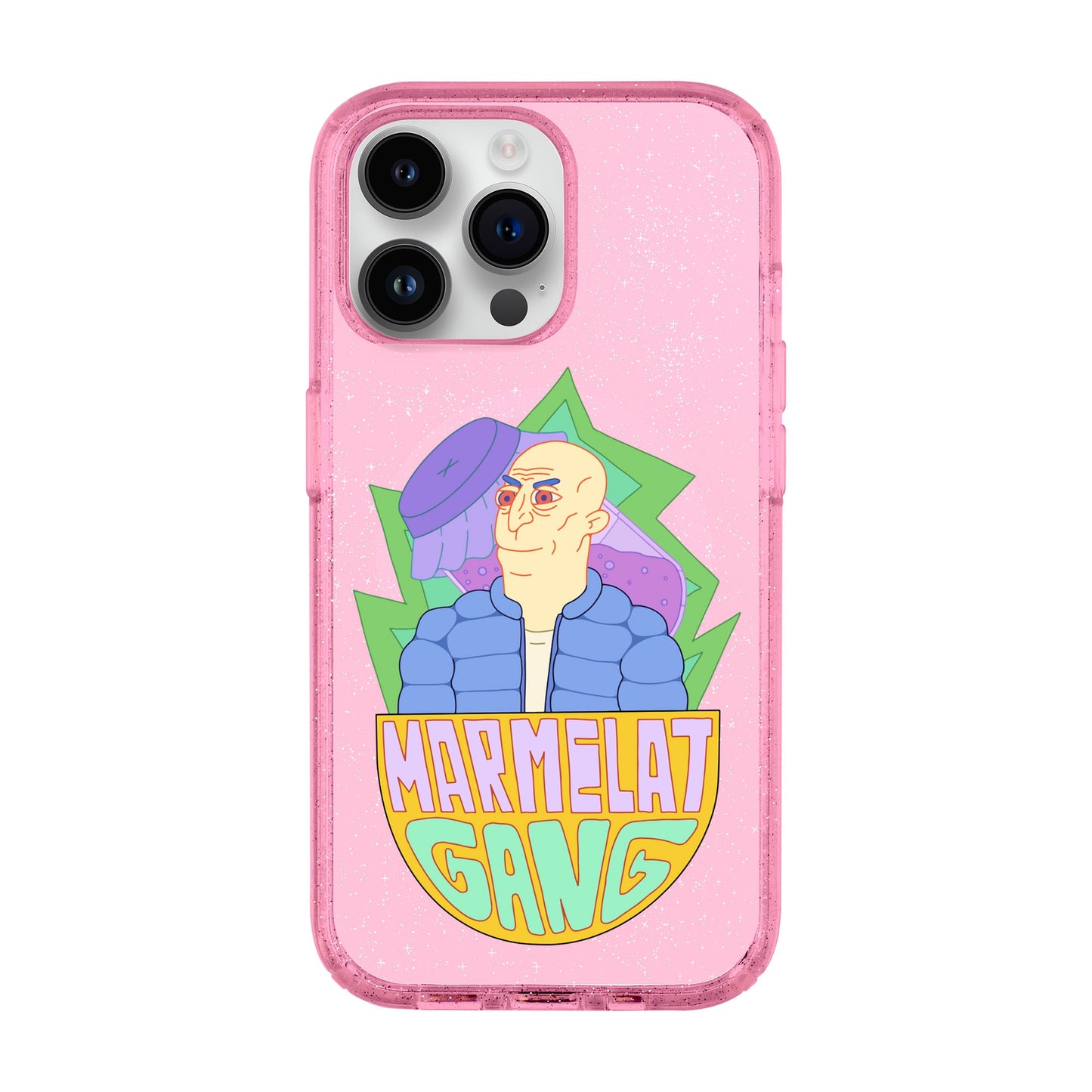 MARMELAT GANG-iPhone 14 Pro Max Shiny Kılıf MagSafe Özellikli