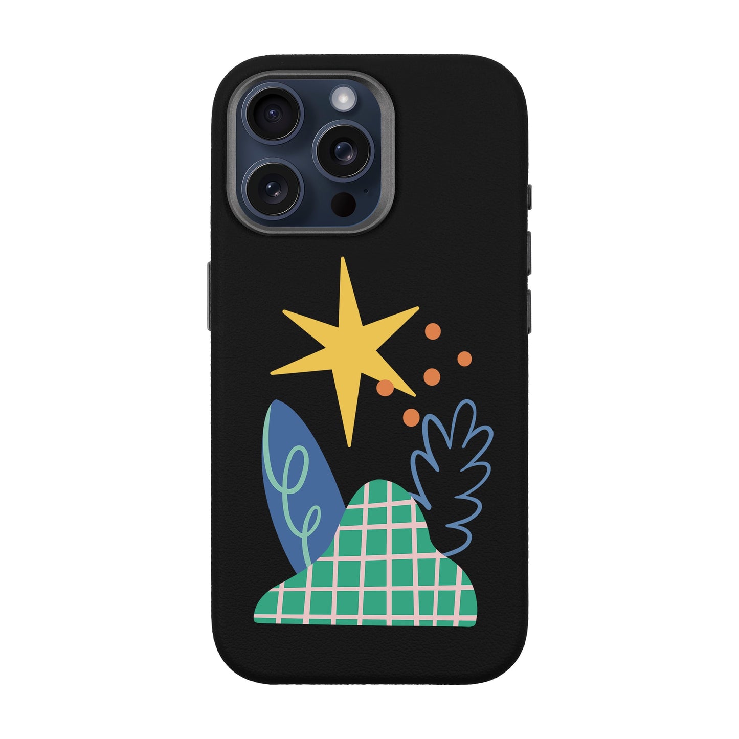 LITTLE NATURE-iPhone 15 Pro Max Leather Premium Kılıf MagSafe Özellikli